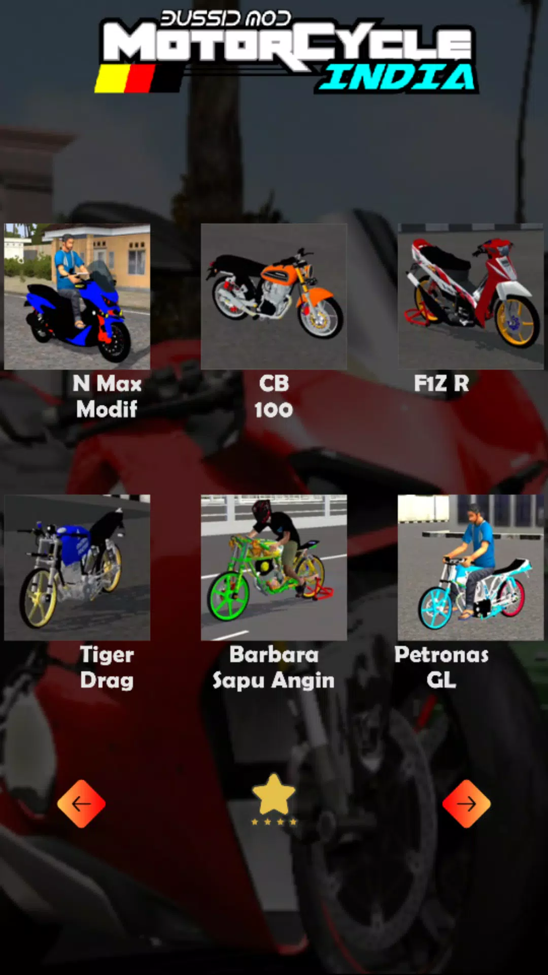 Bussid Mod Motorcycle India应用截图第3张