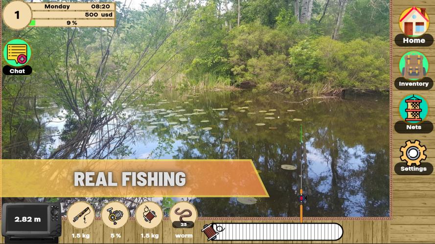 Schermata Real Fishing 1