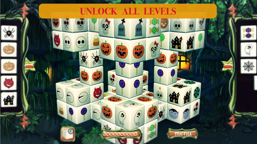 Fairy Mahjong Halloween ဖန်သားပြင်ဓာတ်ပုံ 2
