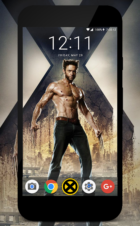 X-Men Wallpaper HD Tangkapan skrin 2
