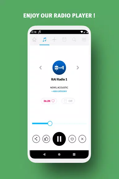 Radio Italy - FM Radios 스크린샷 1