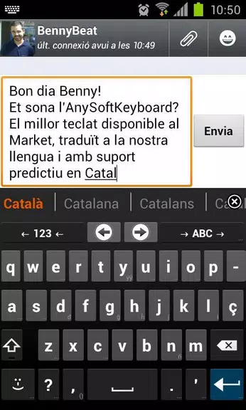 Catalan for AnySoftKeyboard Tangkapan skrin 1