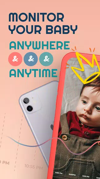 MobiStealth:Cloud Baby Monitor Zrzut ekranu 1