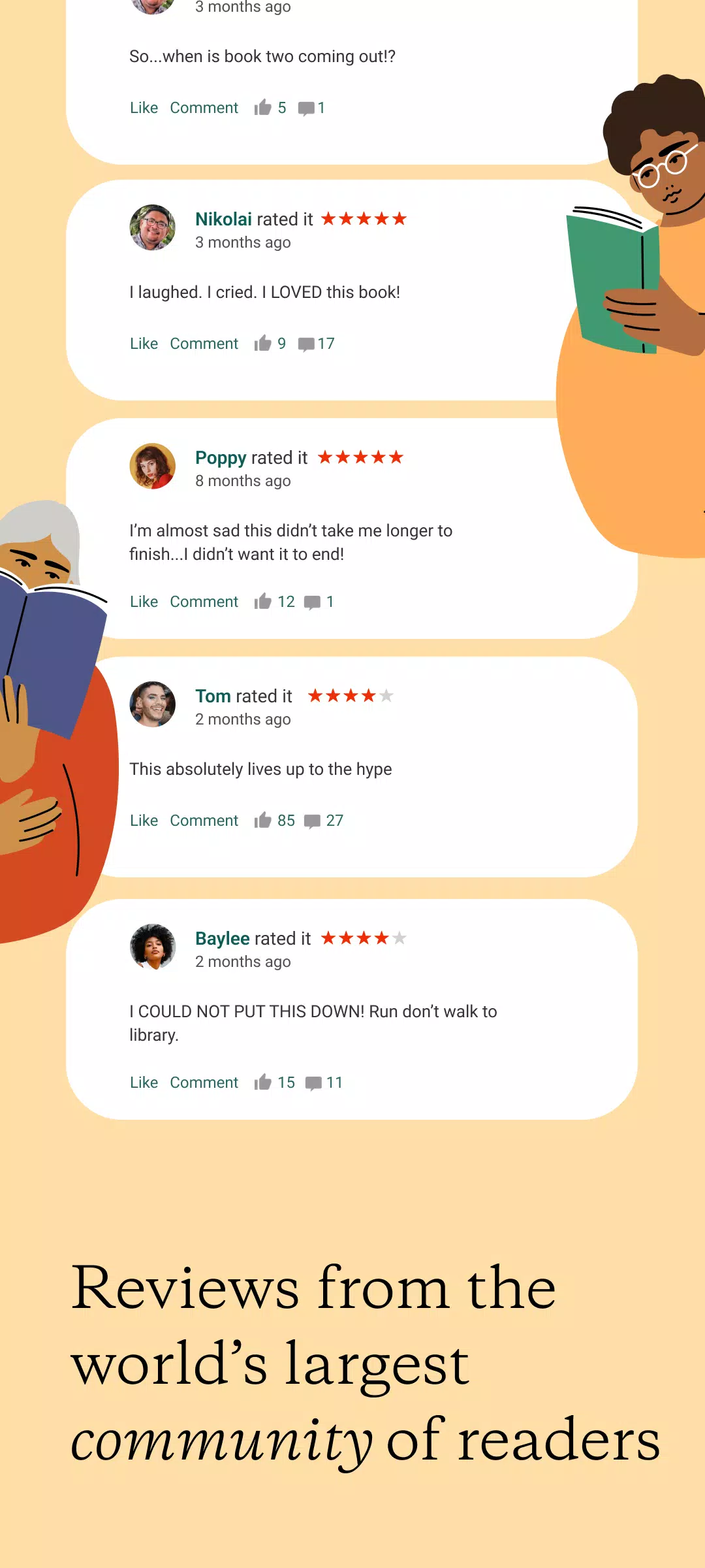 Goodreads Schermafbeelding 4