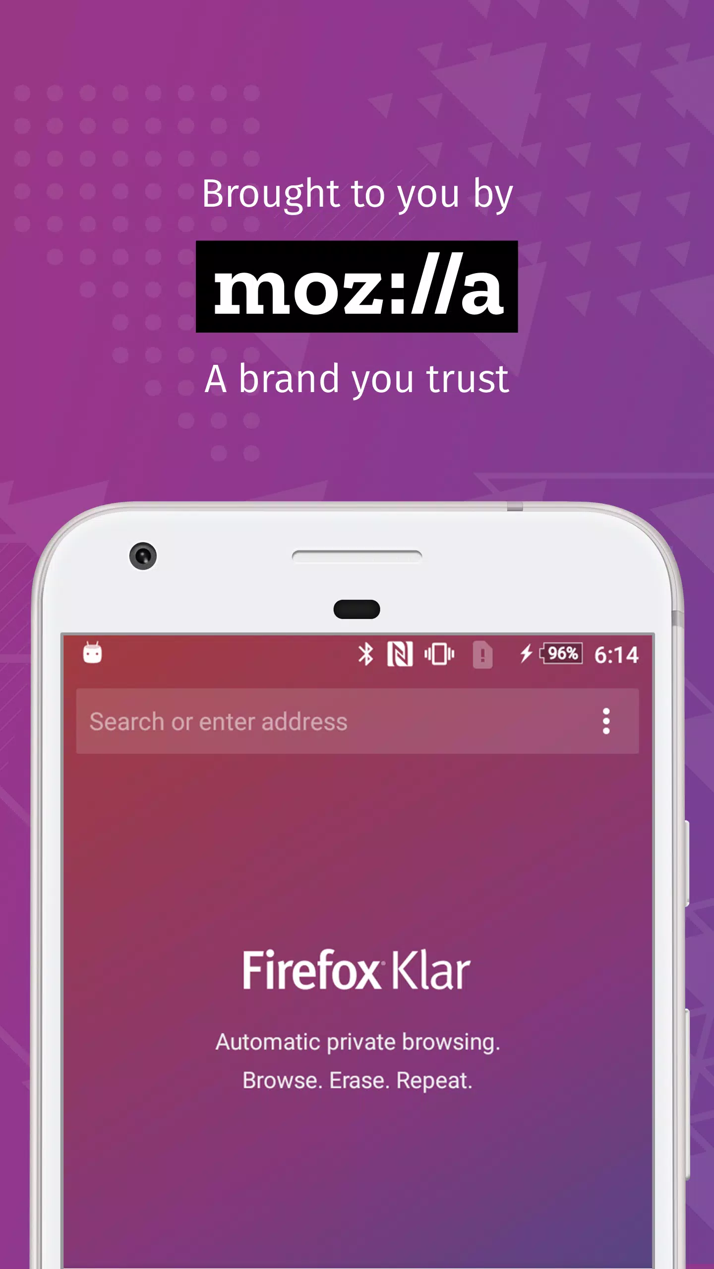 Firefox Klar Browser 스크린샷 3