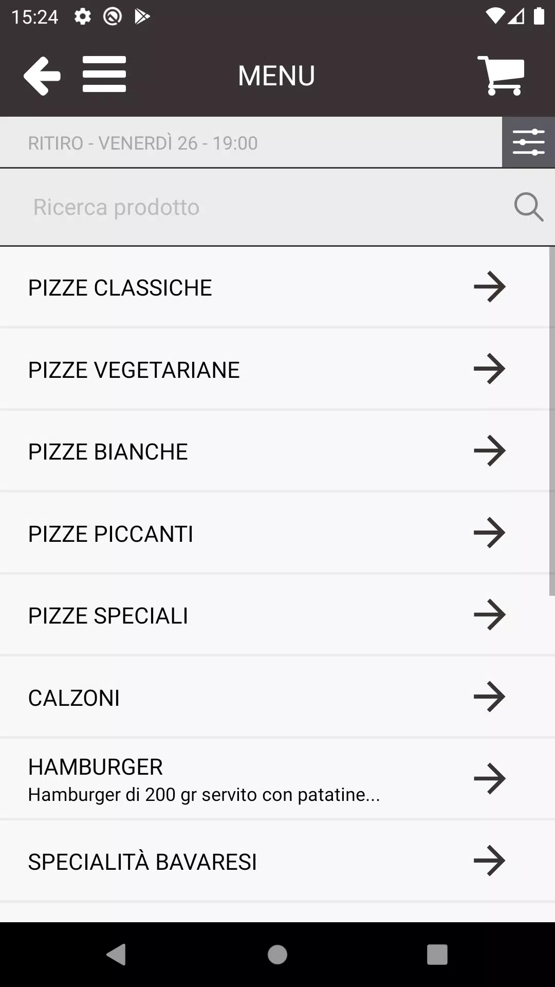 Pizzeria Dabbe Captura de pantalla 3