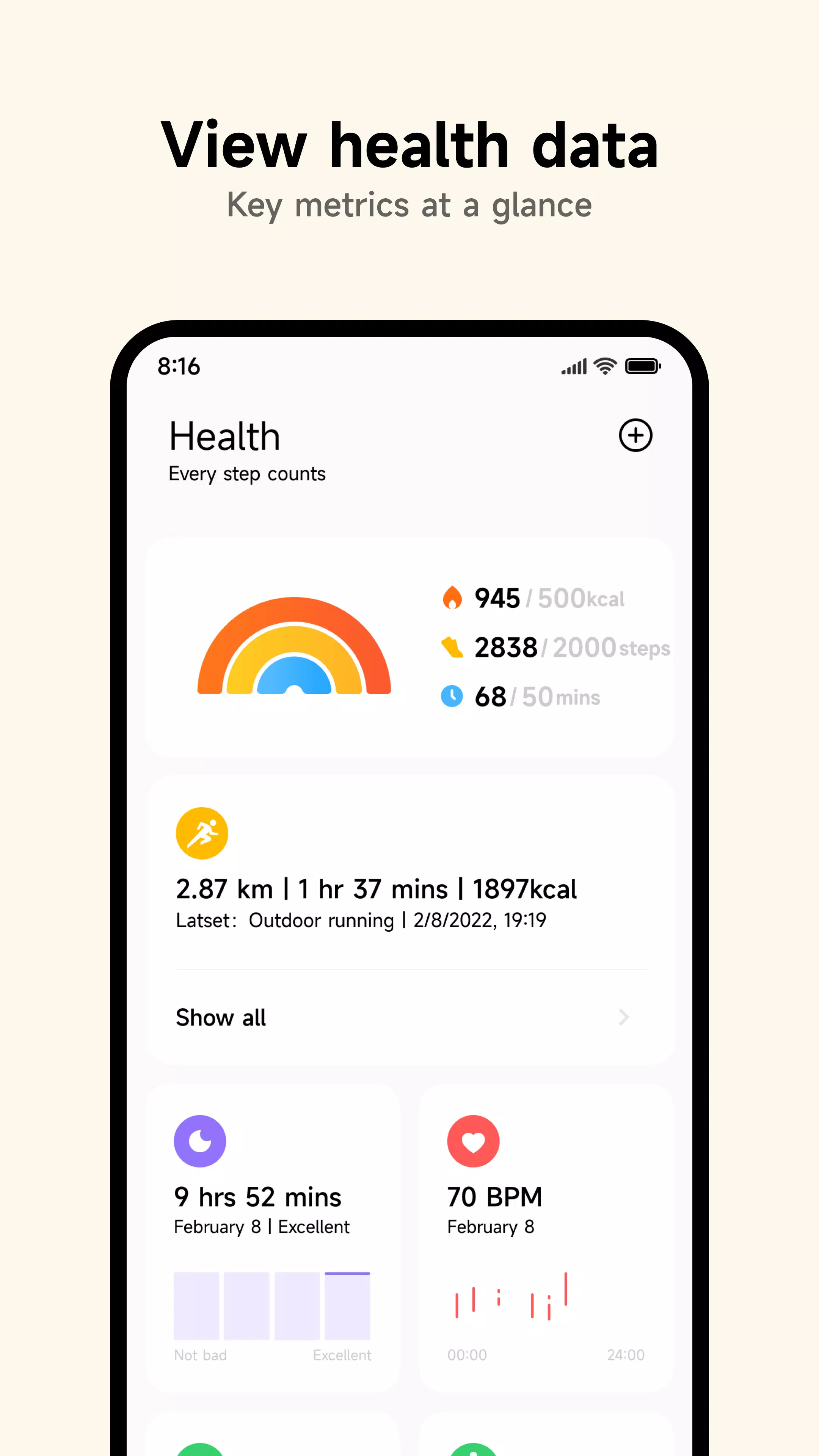 Mi Fitness (Xiaomi Wear) Captura de tela 1