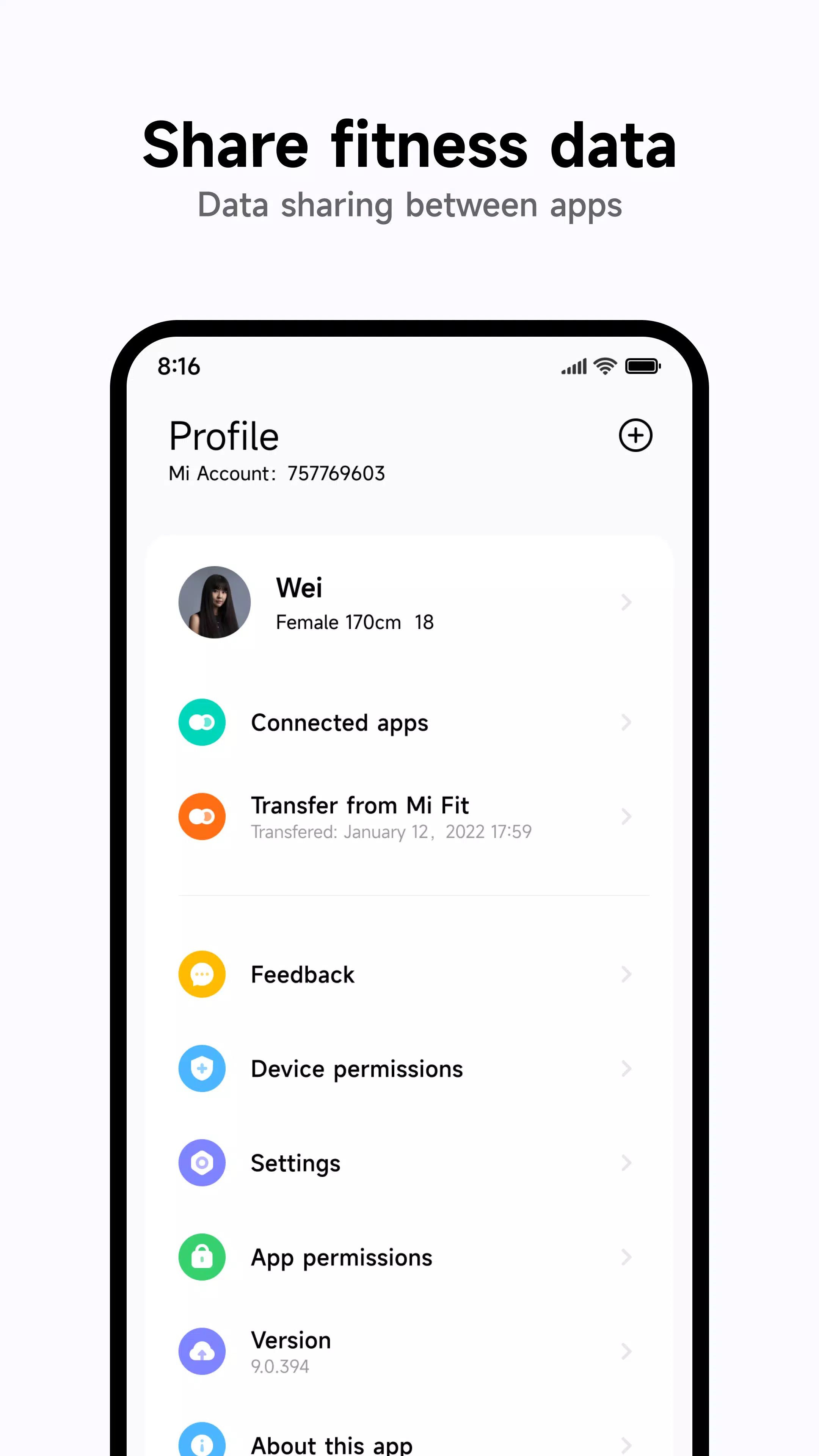 Mi Fitness (Xiaomi Wear) Captura de tela 4