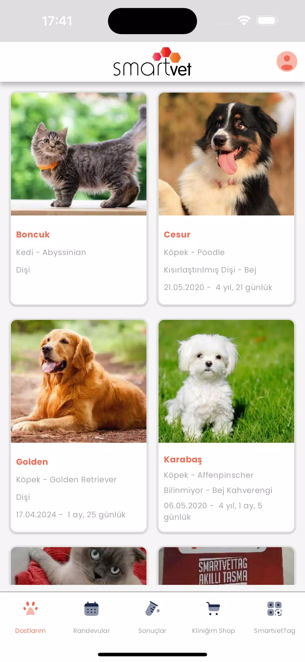 SmartVET Capture d’écran 1