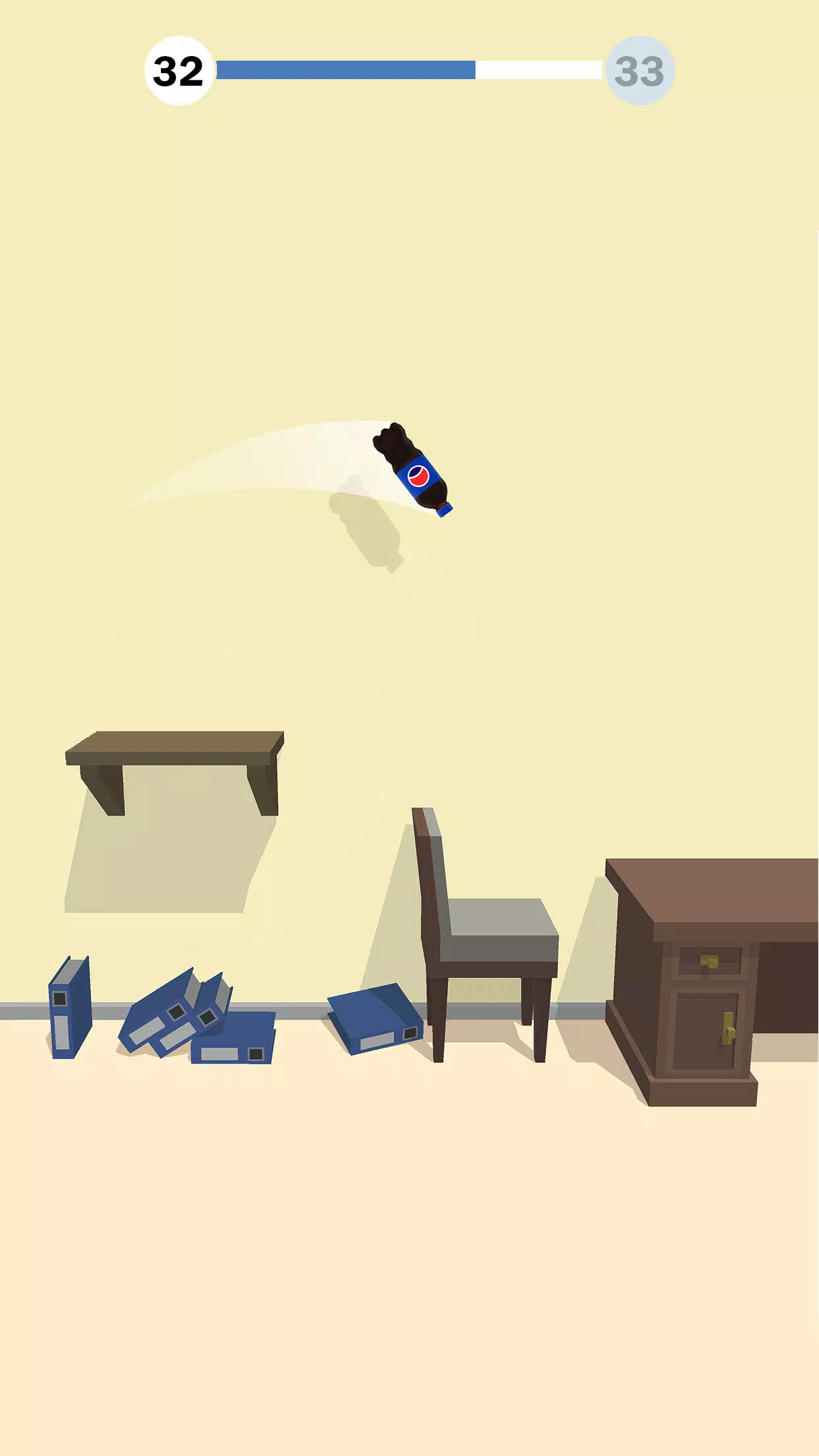 Schermata Bottle Flip 3D — Tap & Jump! 2