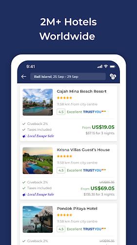 Travala.com: Hotels & Flights ภาพหน้าจอ 2