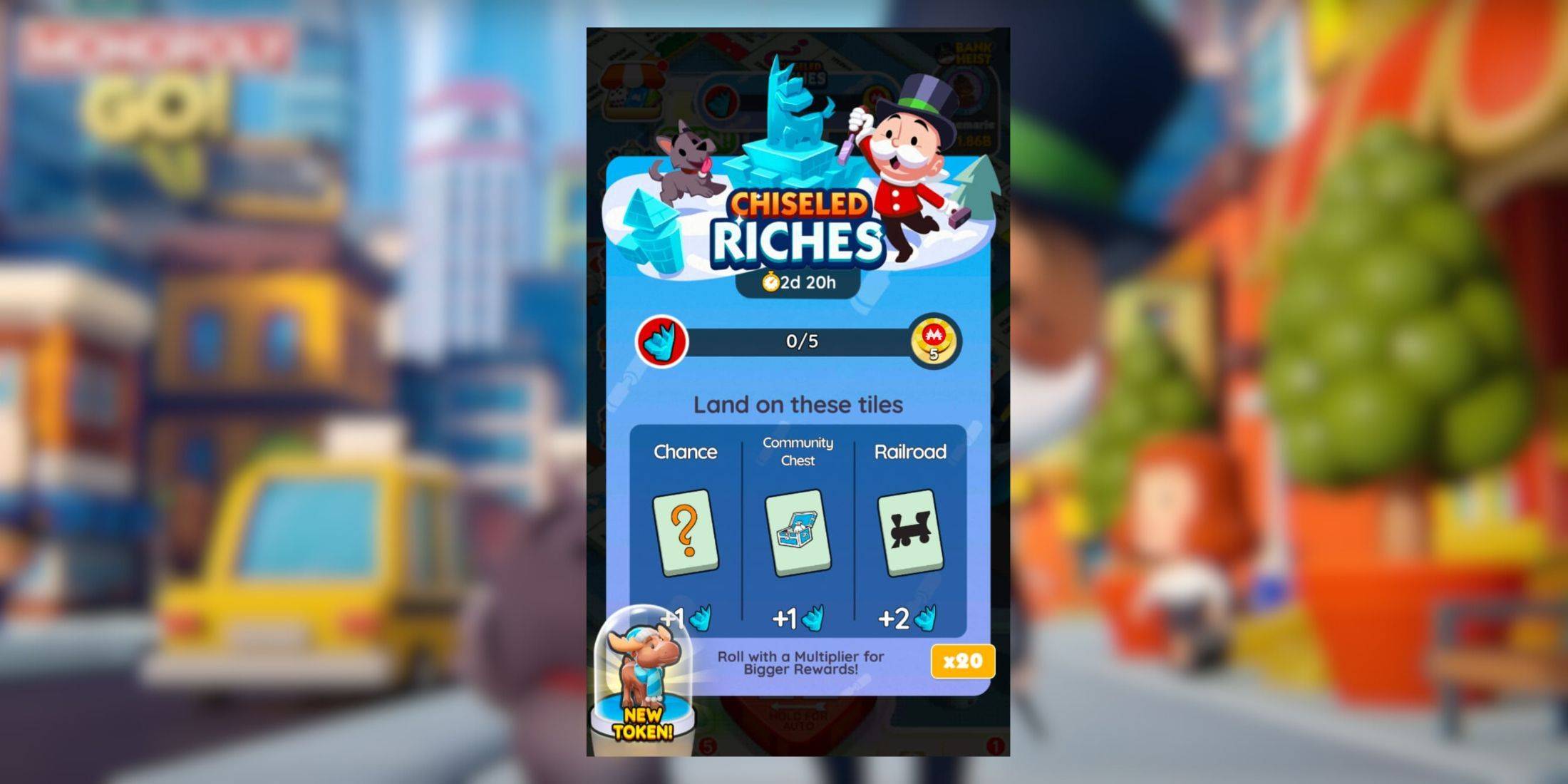 Monopoly GO: รางวัล Chiseled Riches และเหตุการณ์สำคัญ