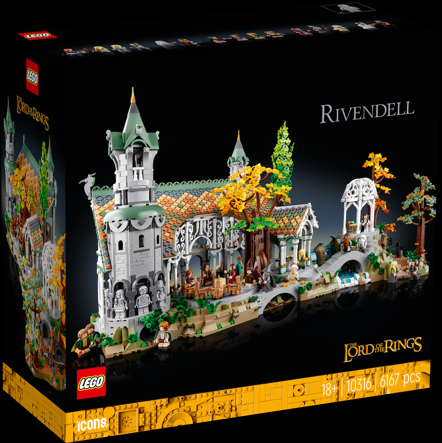 Rivendell Lego Set