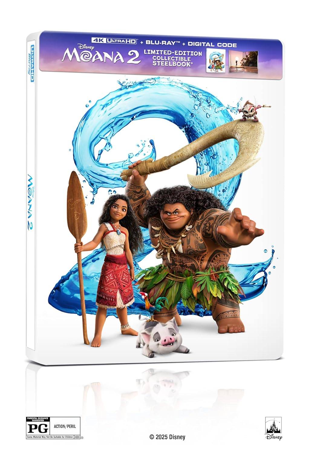 Moana 2 4K Steelbook預訂現在打開