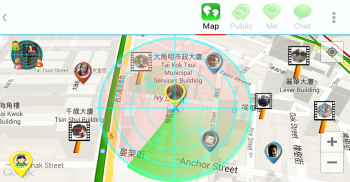 MapChat Ảnh chụp màn hình 1