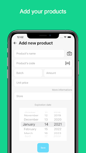Smart Expiry Tracker ภาพหน้าจอ 1