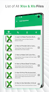 Xlsx File Reader & Xls Viewer Schermafbeelding 2