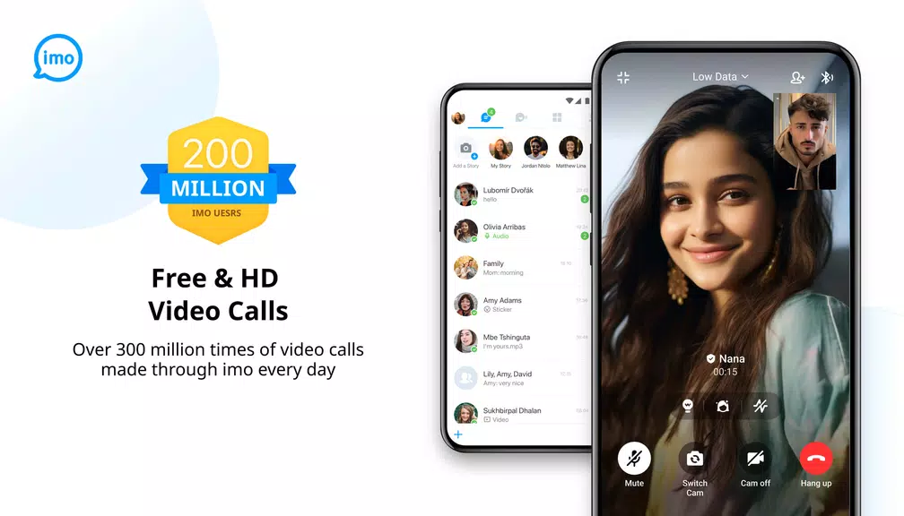 imo Lite -video calls and chat Screenshot 1