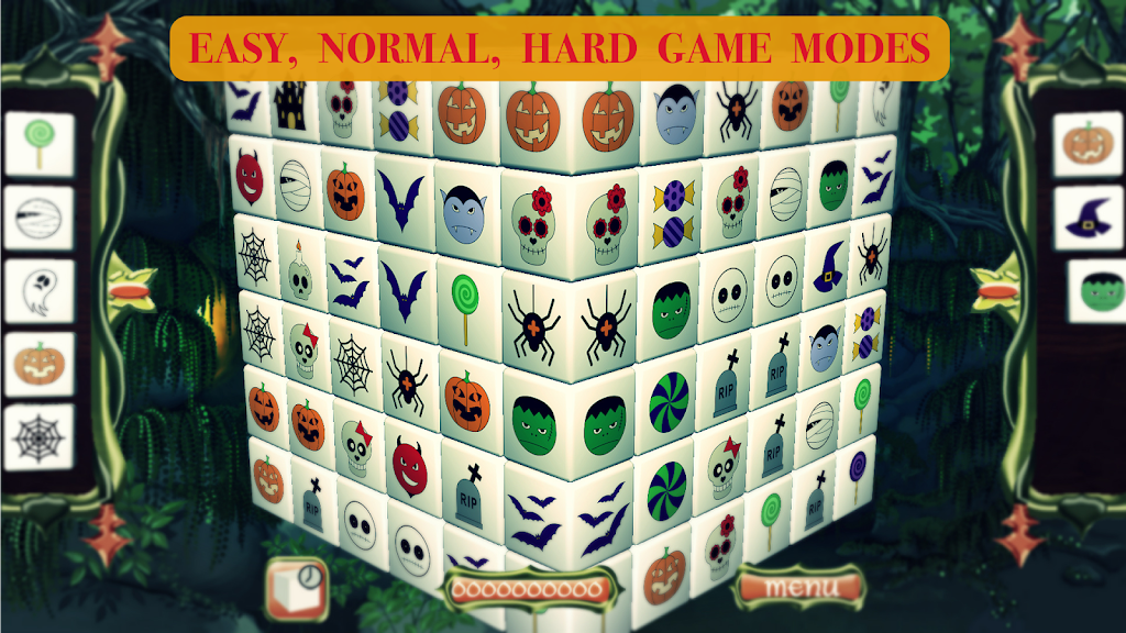Fairy Mahjong Halloween ဖန်သားပြင်ဓာတ်ပုံ 4