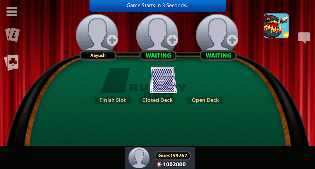 Play Indian Rummy: 13 Cards & Pool Rummy Online স্ক্রিনশট 1
