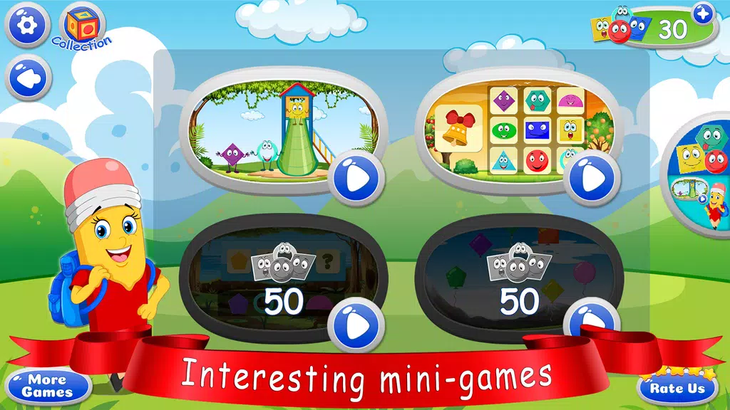 Learn shapes — kids games ภาพหน้าจอ 4