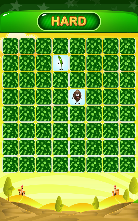 Vegetable Memory Match Game Capture d’écran 2