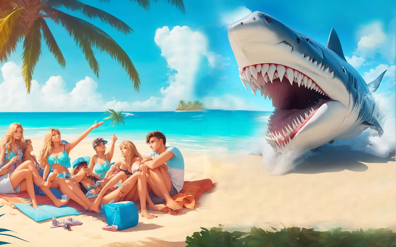 Angry Shark Attack Shark Game应用截图第2张