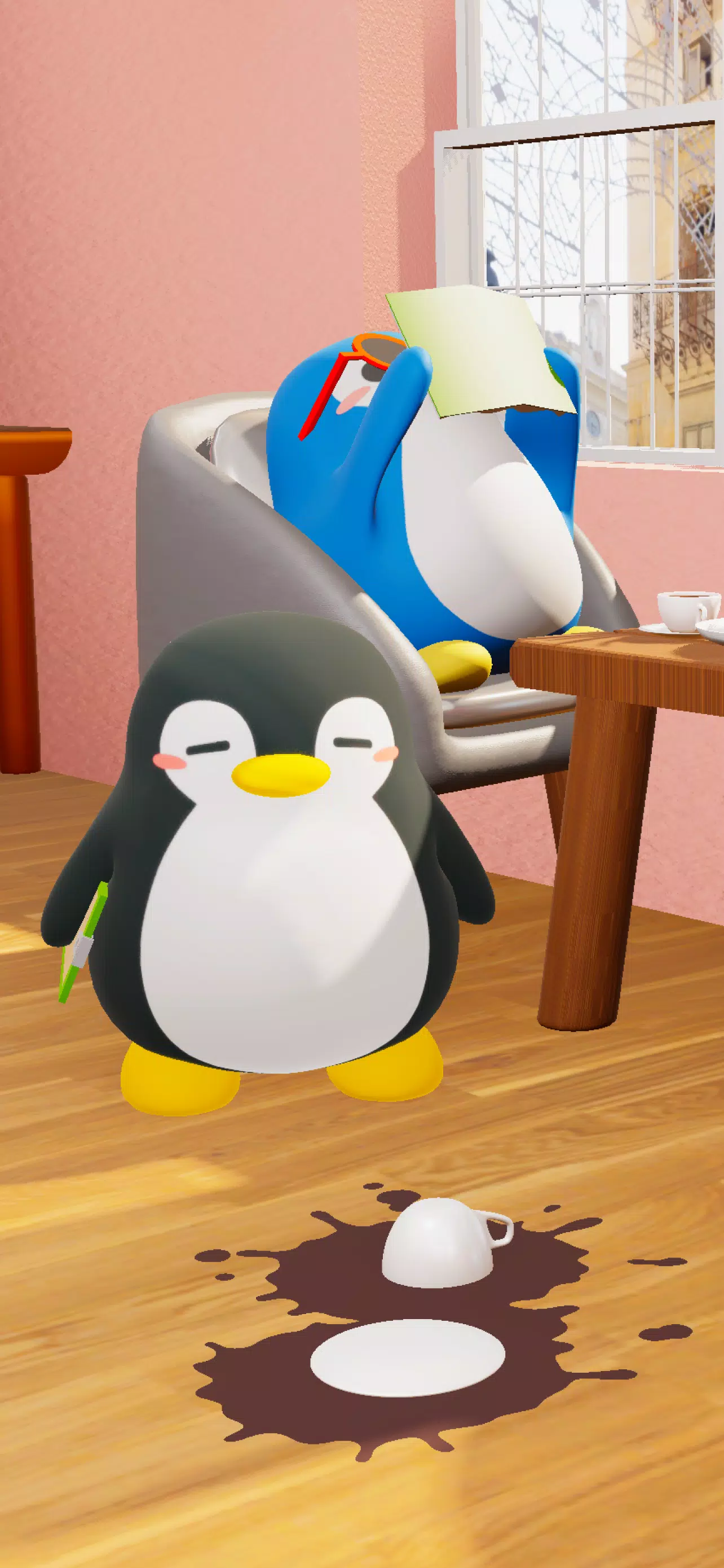 Schermata 脱出ゲーム　ペンギンくんとシロクマのかわいいケーキ屋さん 1