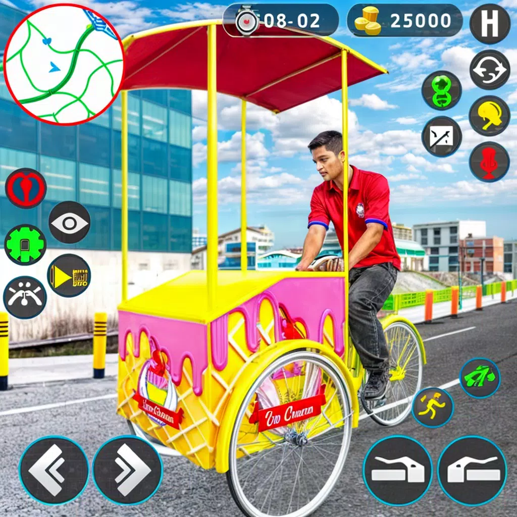 City Ice Cream Man Simulator Screenshot 1