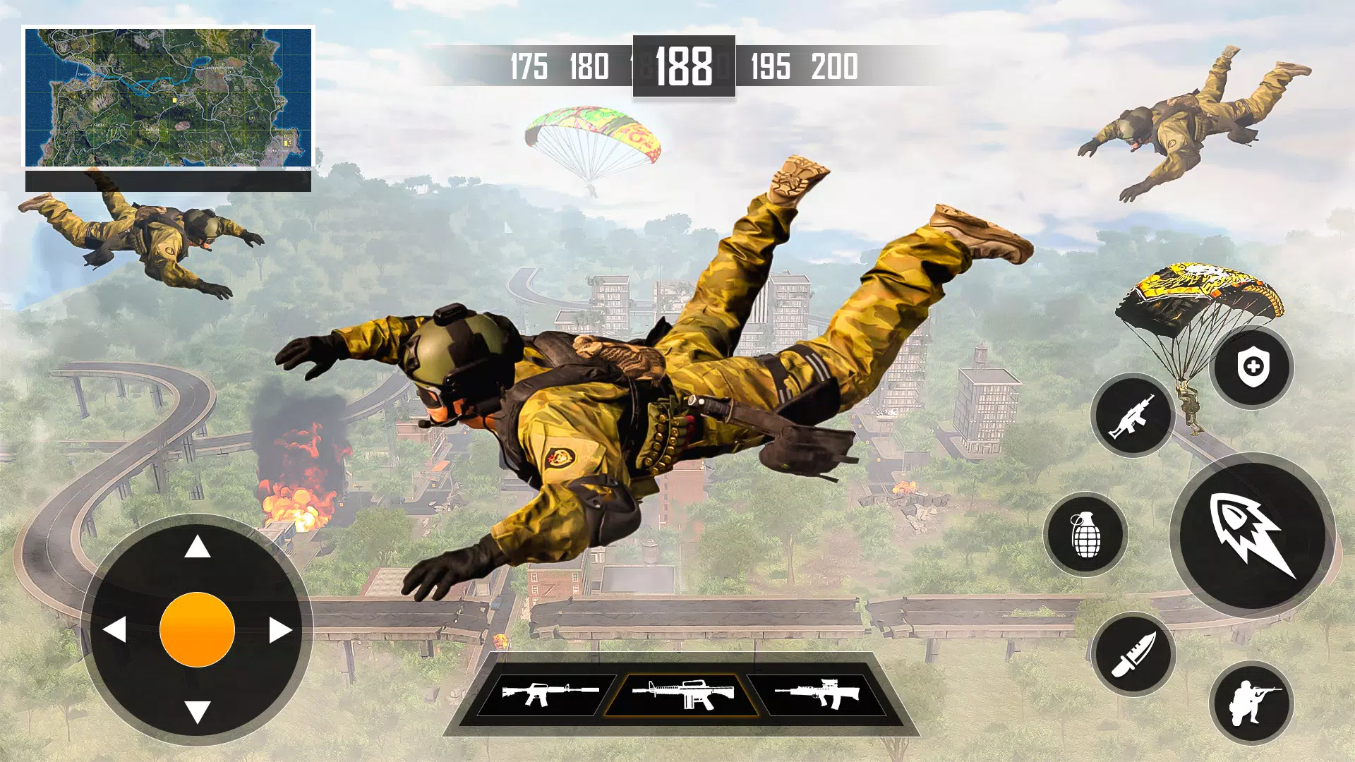 FPS Commando Mission- War Game Captura de tela 1
