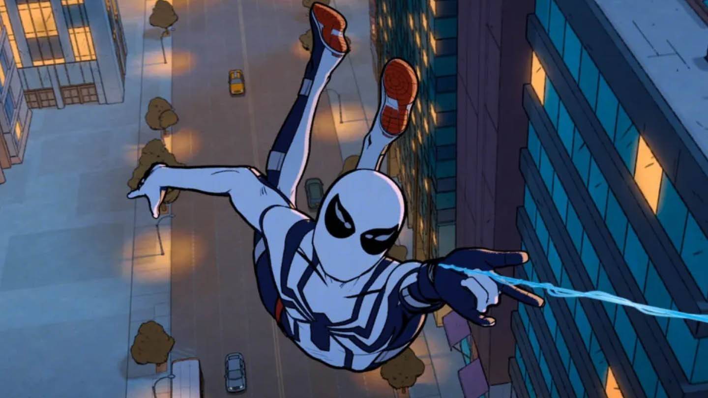 အဖြူဝတ်စုံအတွက် Spider-Man
