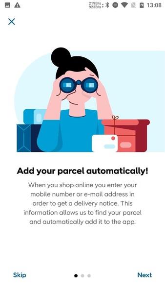 PostNord ဖန်သားပြင်ဓာတ်ပုံ 1