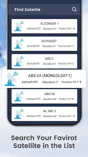 Satellite Finder:Sat Director स्क्रीनशॉट 4
