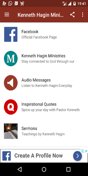 Kenneth Hagin Ministries Captura de pantalla 3