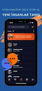 Vibesme - Friendship Chat Captura de pantalla 1