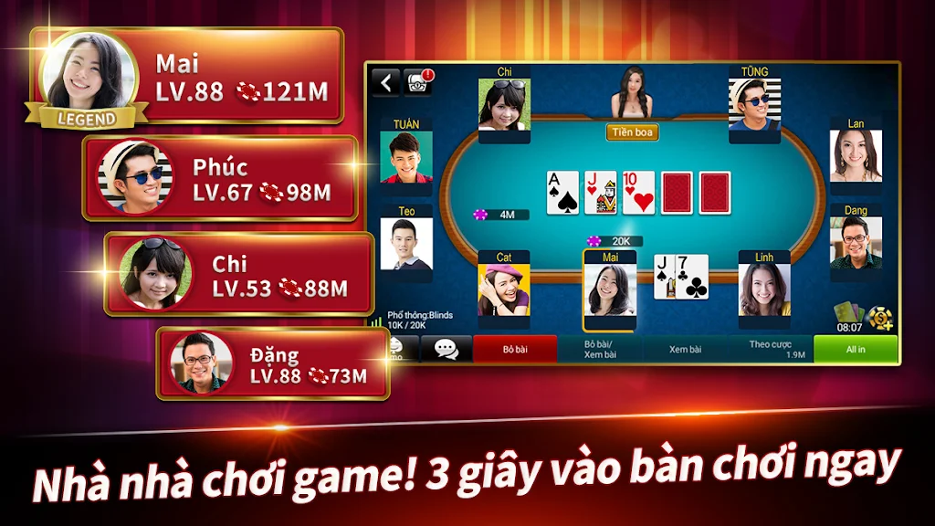 Đấu Trường Poker Screenshot 2