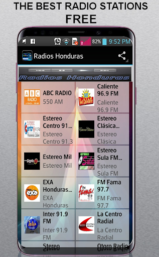 Radios Honduras ဖန်သားပြင်ဓာတ်ပုံ 2