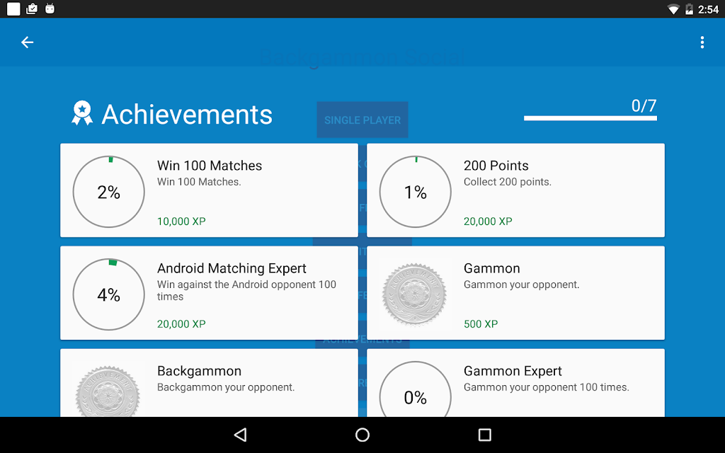 Backgammon Social Capture d’écran 3