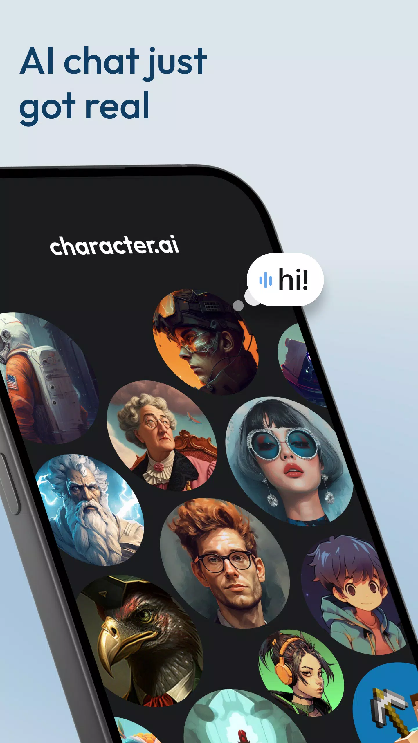 Character AI: Chat, Talk, Text應用截圖第1張
