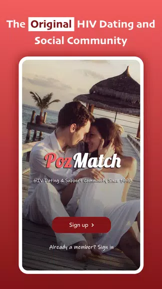 HIV Dating App For POZ Singles應用截圖第1張