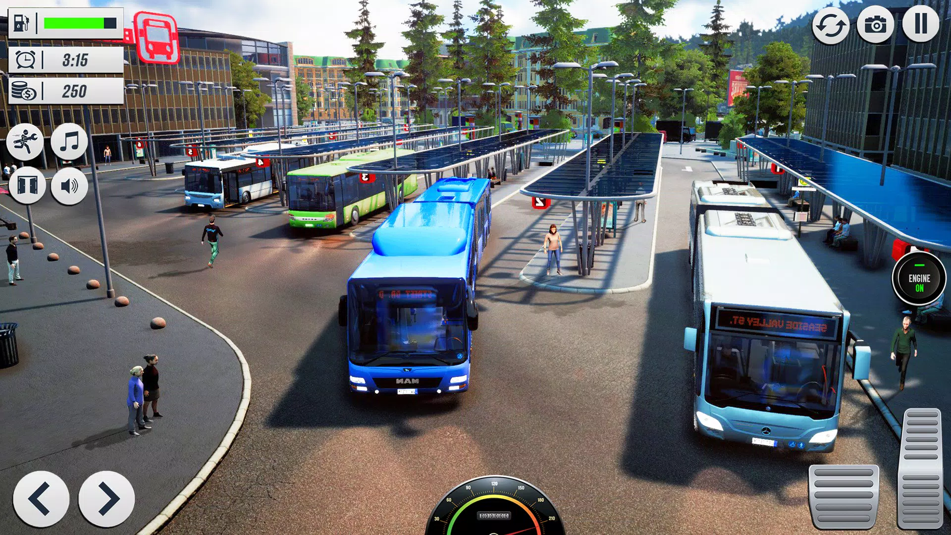 Highway Bus Driving Simulator স্ক্রিনশট 2