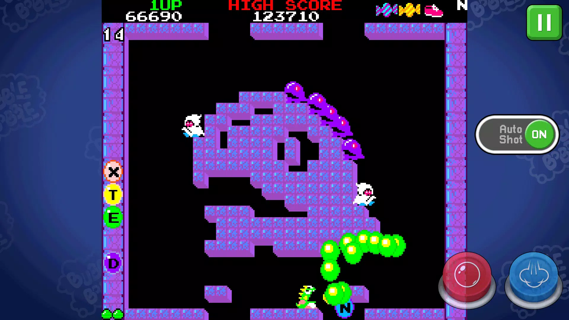 Schermata BUBBLE BOBBLE classic 4