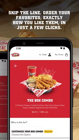Raising Cane's Chicken Fingers 스크린샷 2