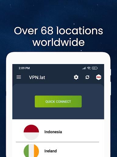 VPN.lat: Fast and secure proxy Captura de pantalla 3
