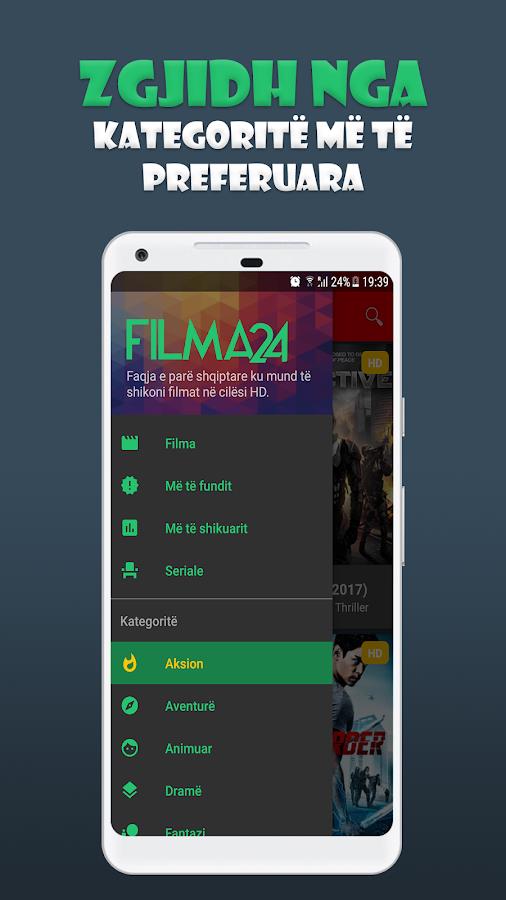 FILMA24 — Filma me titra shqip应用截图第2张