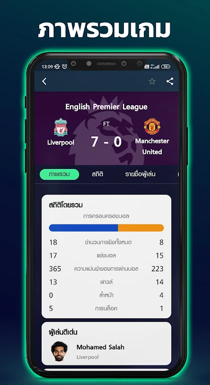 PugScore ดูผลบอลสด Скриншот 4