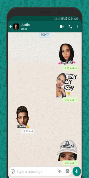 Wemoji - WhatsApp Sticker Make 스크린샷 2