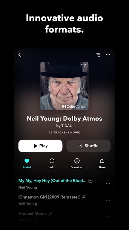 TIDAL Music: HiFi sound應用截圖第3張