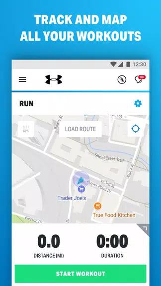 使用 Map My Run 記錄跑步應用截圖第1張