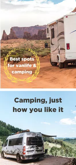StayFree Vanlife Camping Sites应用截图第3张